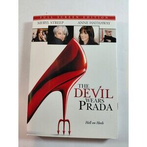 The Devil Wears Prada DVD Full Screen Edition Meryl Streep Anne Hathaway PG-13